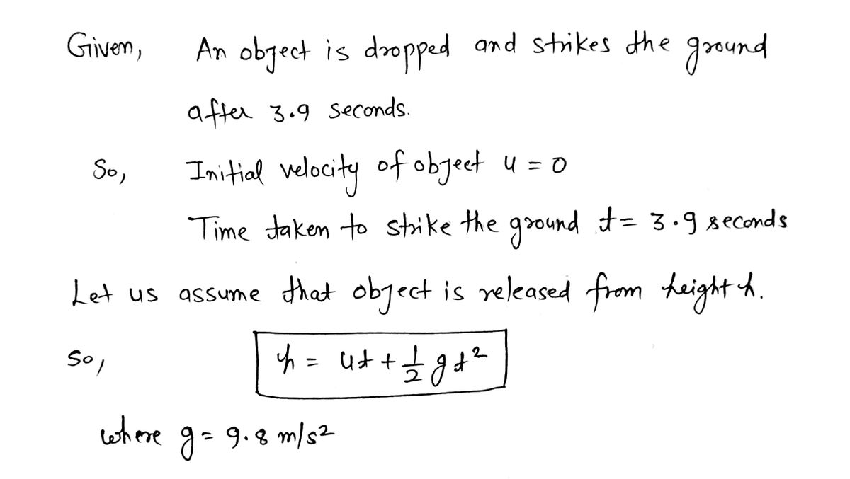 Physics homework question answer, step 1, image 1